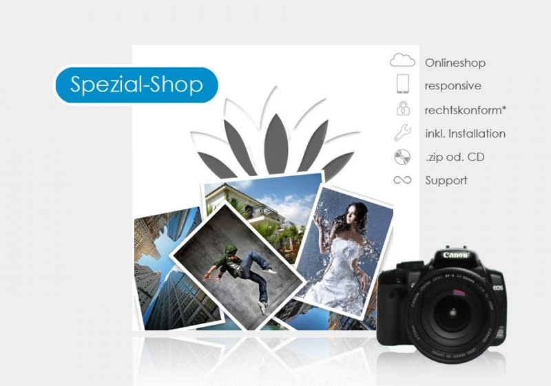 Shopsystem für Fotografen - Software zum Verkauf von Fotolizenzen